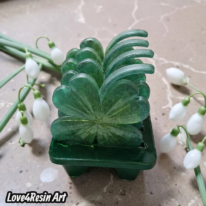 Set suporturi pahare Trifoi cu patru foi