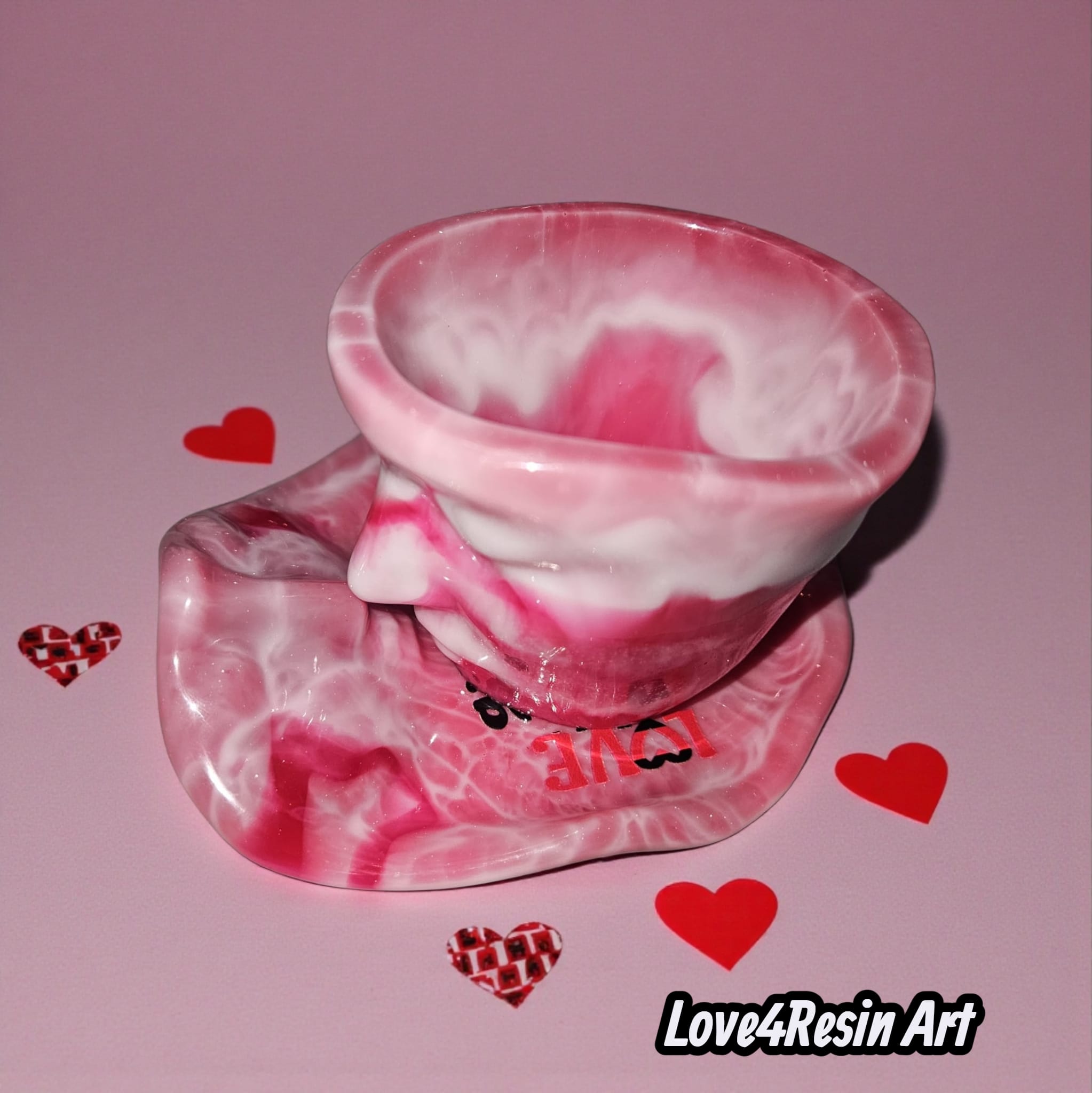 Cana cu suport Valentines Kisses