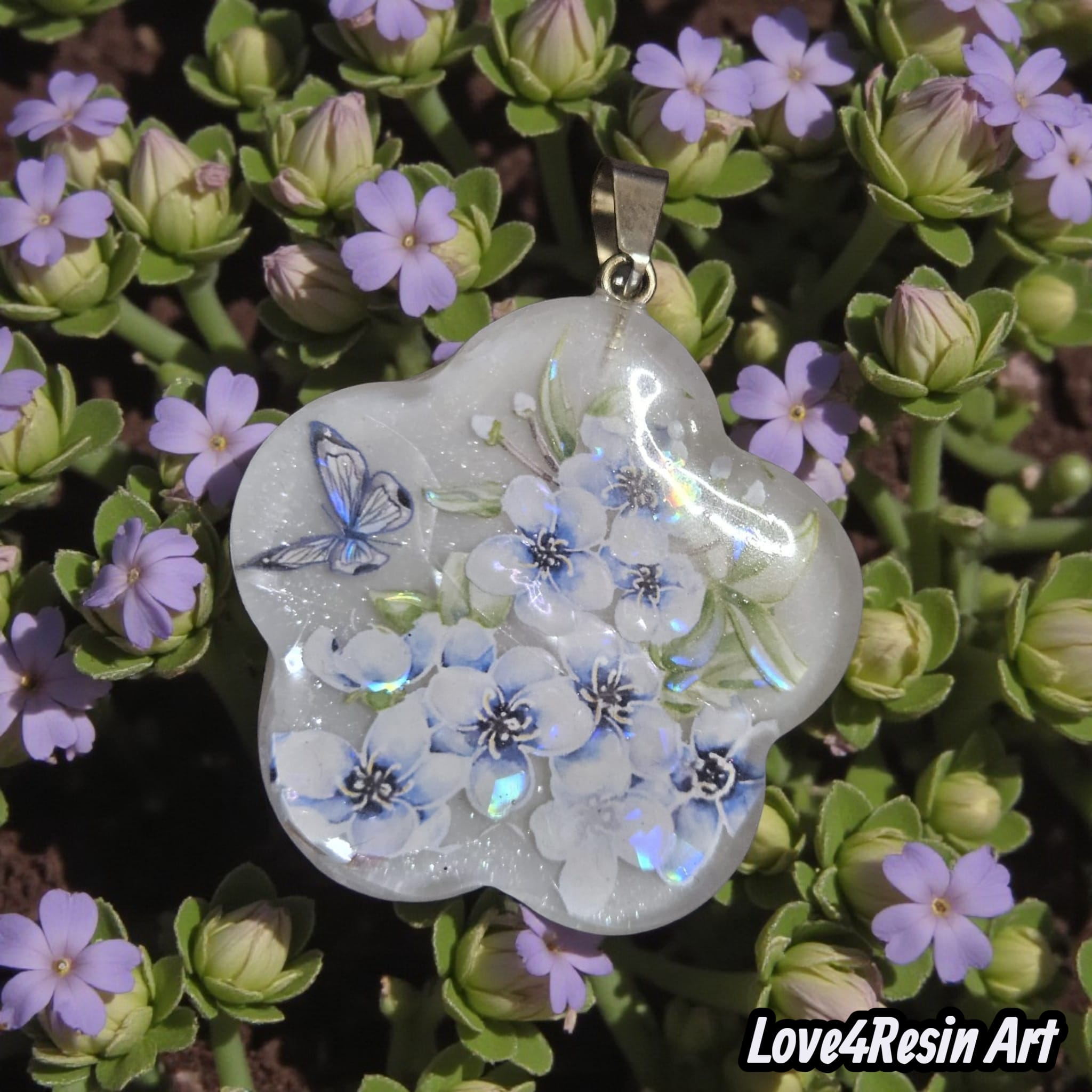 Pandantiv Forget-Me-Not Whisper