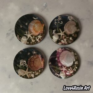 Set suporturi pahare Deep Sea