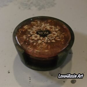 Set suporturi pahare Gold Mom