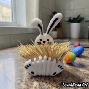 Suport scobitori Happy Bunny